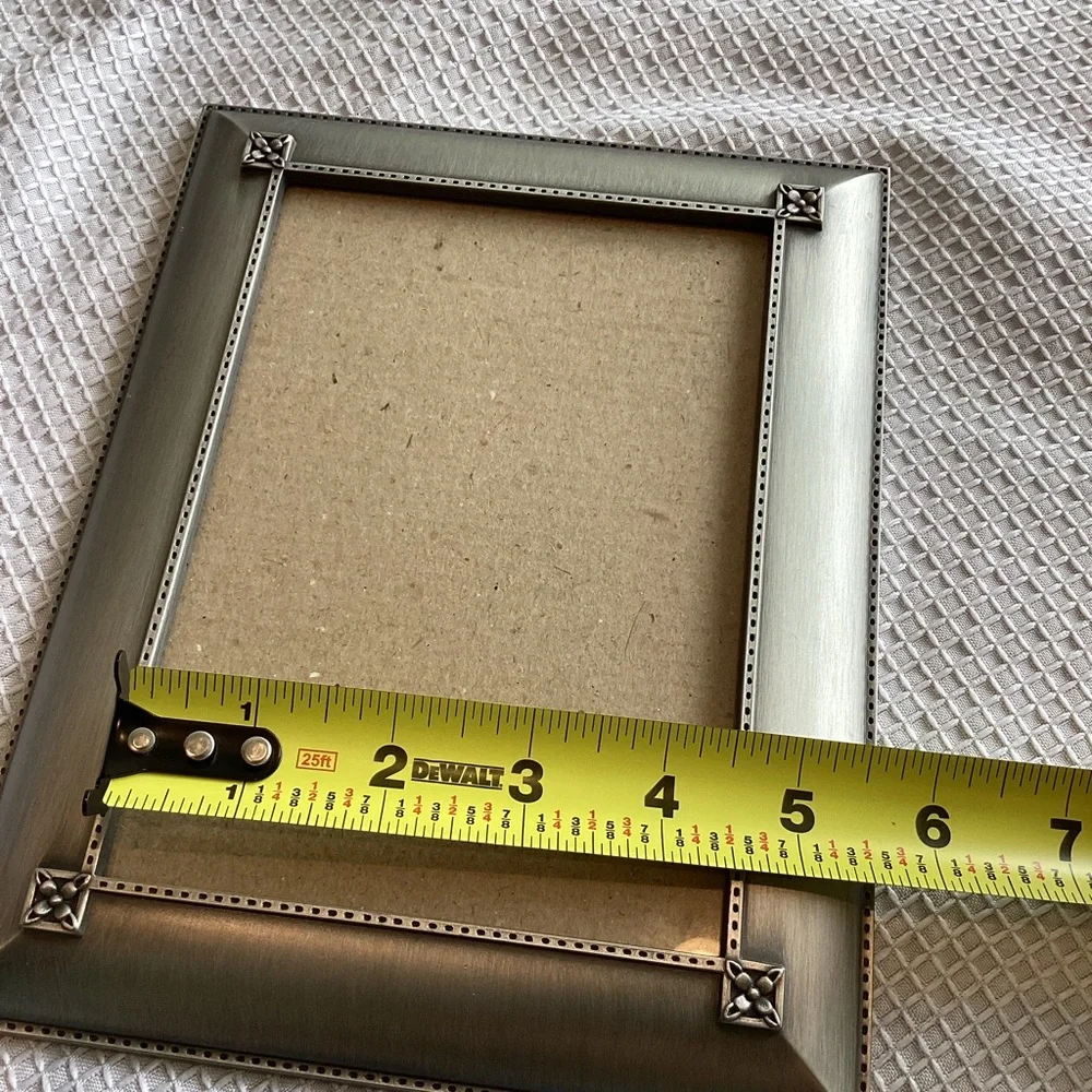 FREE Set of Silver Frames Heart Rectangle